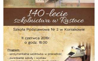 140-lecie szkoły w Rastoce