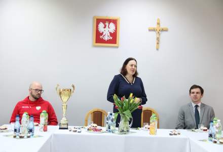 Spotkanie Wójta Gminy Istebna z UKKS Istebna