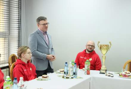 Spotkanie Wójta Gminy Istebna z UKKS Istebna