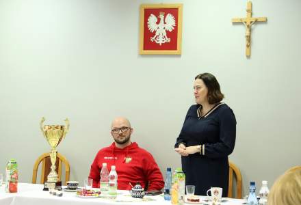 Spotkanie Wójta Gminy Istebna z UKKS Istebna