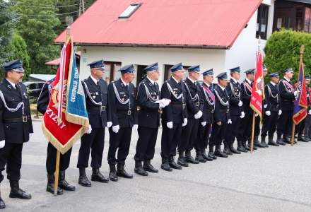 Poświęcenie sztandaru OSP Istebna Zaolzie