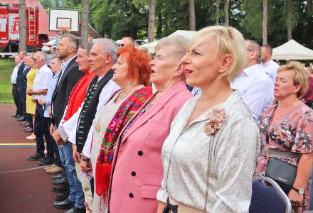 Uroczystość poświęcenia sztandaru