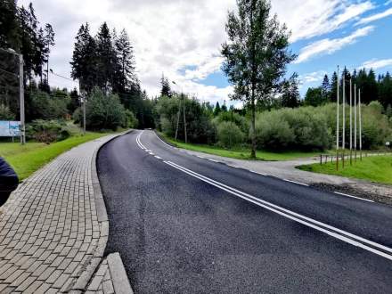 Remont drogi w Istebnej