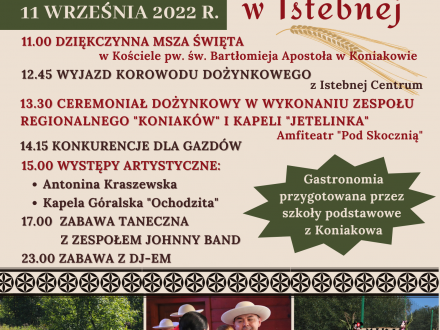Plakat z programem wydarzenia