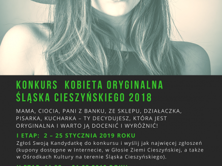 plakat Kobieta Oryginalna