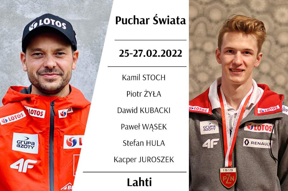Kacper Juroszek (z prawej) i trener Michal Doleżal