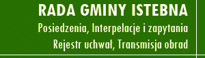 Transmisje obrad Rady Gminy Istebna